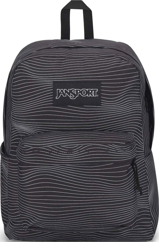 Superbreak Plus Screen Waves Ryggsekk Veske Black JanSport