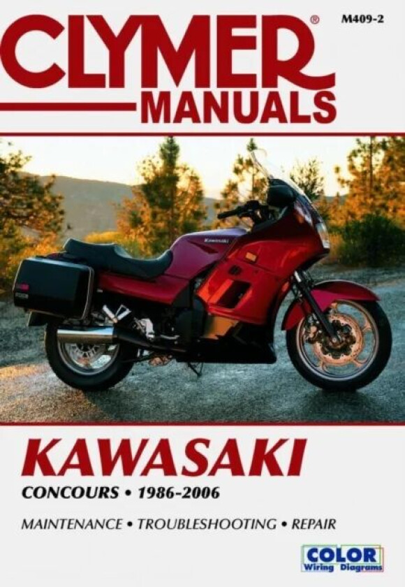 Kawasaki ZG1000 Concours Motorcycle (1986-2006) Service Repair Manual av Haynes Publishing