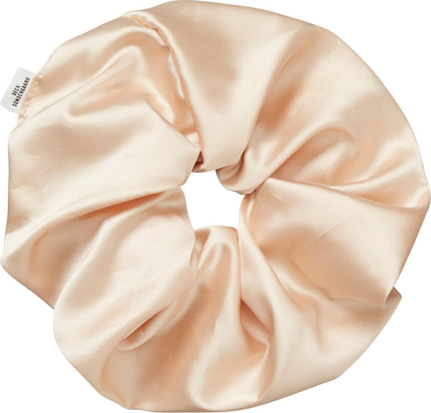 Luster Scrunchie Accessories Hair Accessories Scrunchies Beige Becksöndergaard