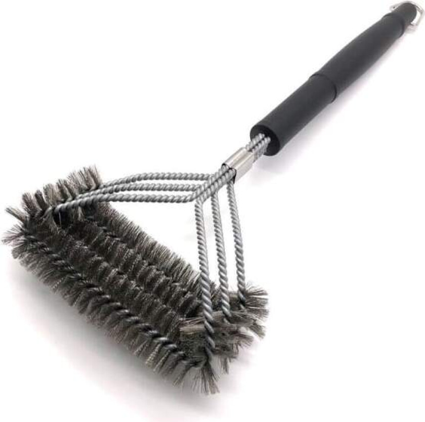 1 Pakke Grillbørste i Rustfritt Stål