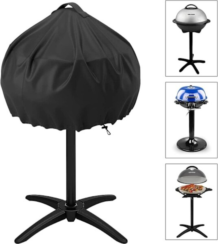 Grilltrekk for George Foreman, TwoPone Elektrisk Grilltrekk Rundt Grilltrekk, Innendørs Utendørs Vanntett