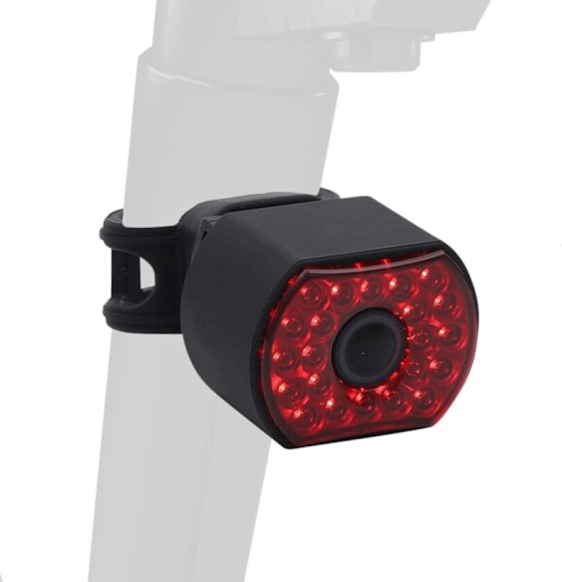 Sykkellykt - 6 Moduser, IP66, Bred Sykkellykt, Barnelås, 2500mAh Batteri, Flere Lysstyrker (400lm/600lm/800lm) - for
