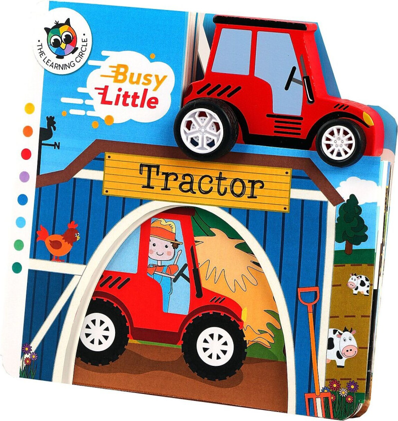 Busy Little Tractor - Blue - ENGLISH