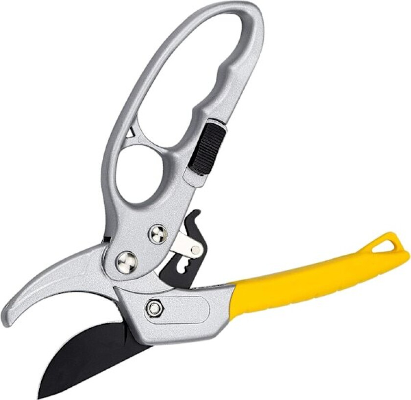 20cm hagesaks, hagesaks med gummihåndtak for kutting av stilker og grener