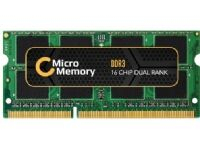 Memory - DDR3 - 4 GB - SO-DIMM 204-pin - unbuffered