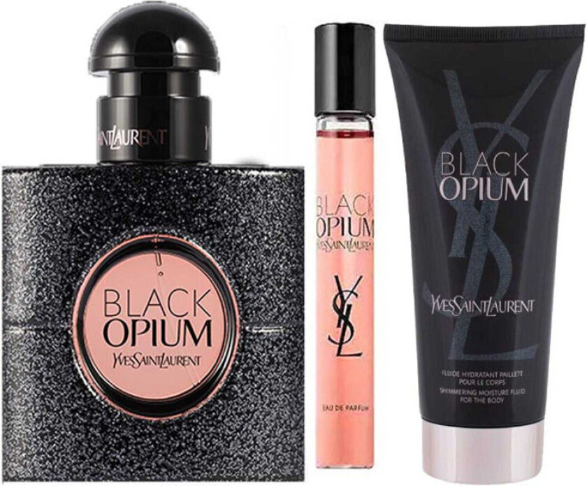 Ladies Black Opium Gift Set EDP 150 ml 3 stk.