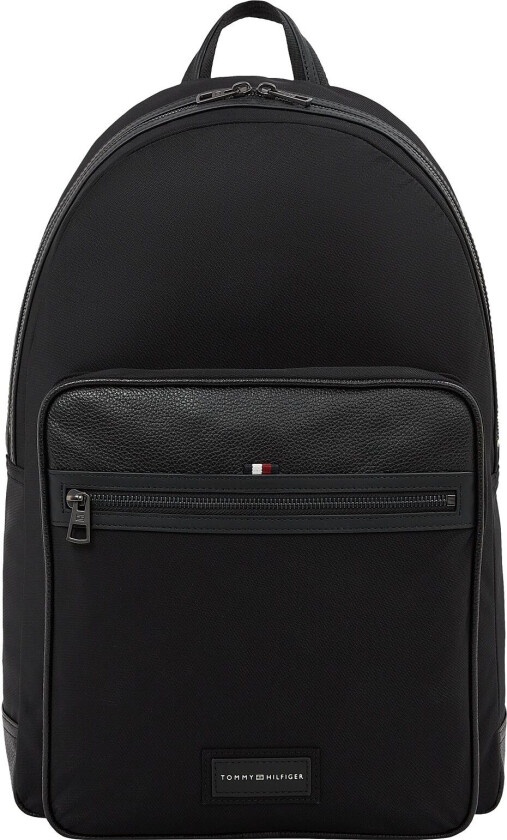 Th Casual Backpack Ryggsekk Veske Black Tommy Hilfiger