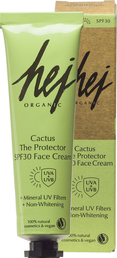 Cactus The Protector Spf30 Face Cream Solkrem Ansikt Green