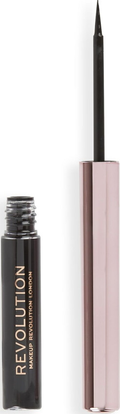 Revolution Super Flick Liquid Eyeliner Black - Black - 2.4 ML
