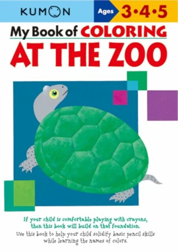 My Book of Coloring: At the Zoo av Kumon