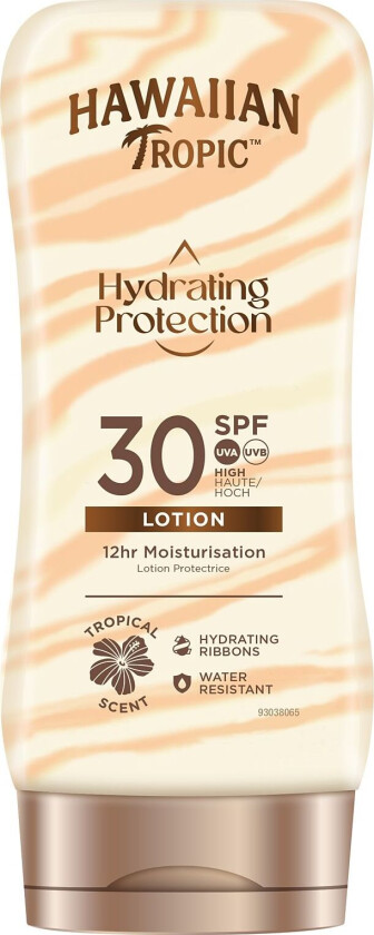 Hydrating Protection Lotion Spf30 180 Ml Solkrem Kropp Nude Hawaiian Tropic