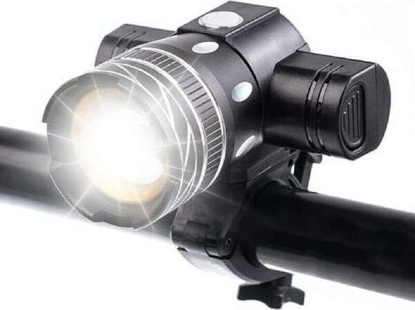 5000 Lumen Sykkellykt, Oppladbar Frontlykt, Vanntett LED Sykkellykt, Høy Lysstyrke 6 Timer Sykling Fjell Sikker Hengelykt