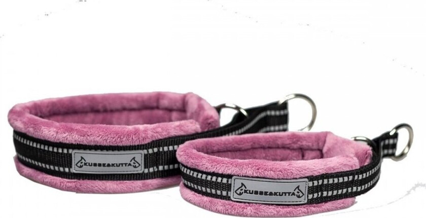Hundehalsbånd Fluffy Rosa (3)