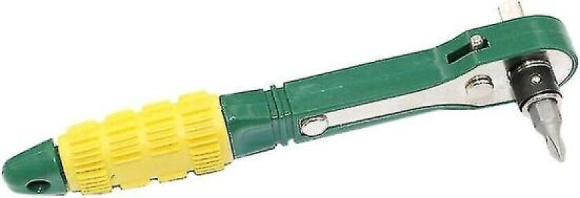 Skralle momentnøkkel 1/4" mini sekskant skrallenøkkel med dobbelt hode for sykkel eller annen kjøretøyreparasjon