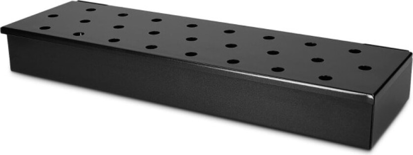 BBQ-røykeboks - 1,65 L stål røykeboks for flis - Ekstra smak