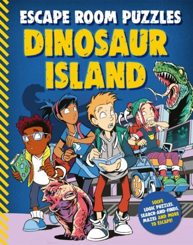 Escape Room Puzzles: Dinosaur Island av Kingfisher