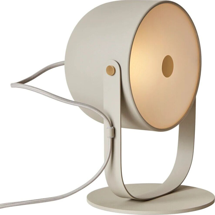 Svejk 18 bordlampe Beige-messing