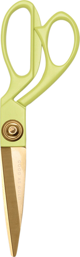 Scissors Boxed - Good As Gold Home Kitchen Kitchen Tools Scissors Green DesignWorks Inc