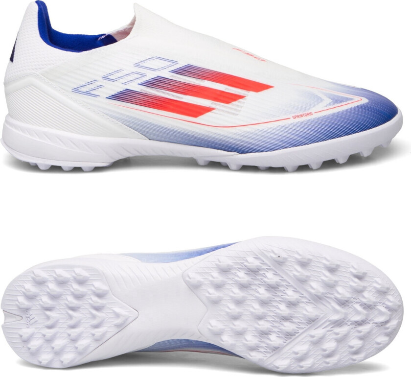 F50 League Laceless Football Boots Turf Sport Sport Shoes Sport Football Boots White Adidas Performance