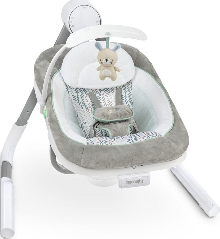 Bilde av Anyway Sway™ Poweradapt™ - Spruce™ Bærbar Baby-Vippestol - Multi/patterned - ONE SIZE