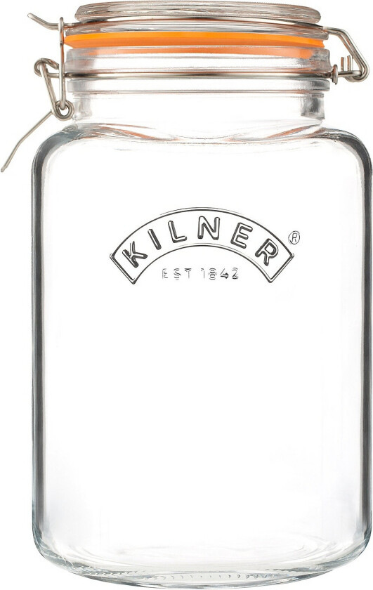 Preserve Jar Clip Top Square Home Kitchen Kitchen Storage Kitchen Jars Nude Kilner