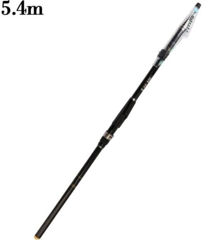 Teleskopisk fiskestang Spinningstang 5.4M 5.4M 5.4m