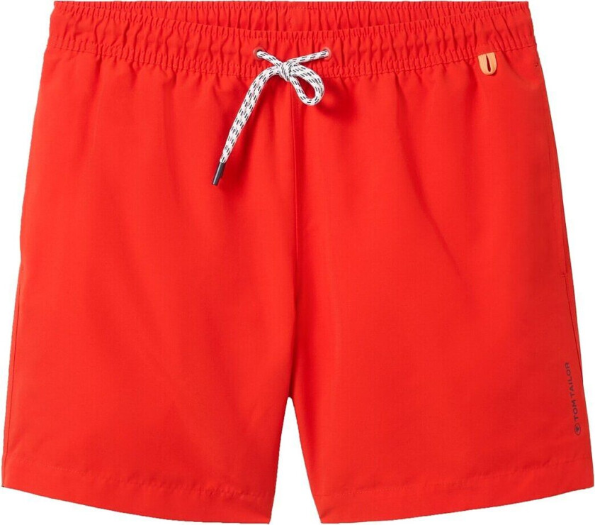 Swim Shorts Badeshorts Red Tom Tailor