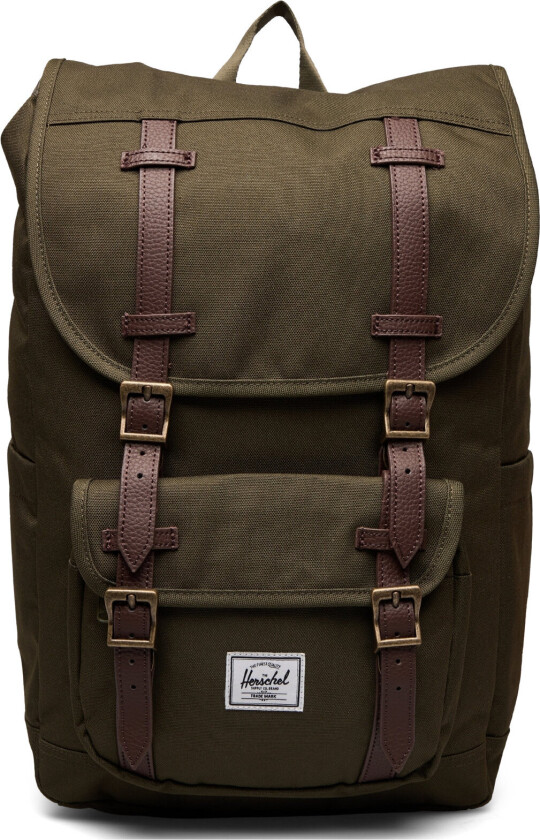 Little America Mid Backpack Ryggsekk Veske Khaki Green
