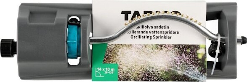 Oscillerende vannspreder
