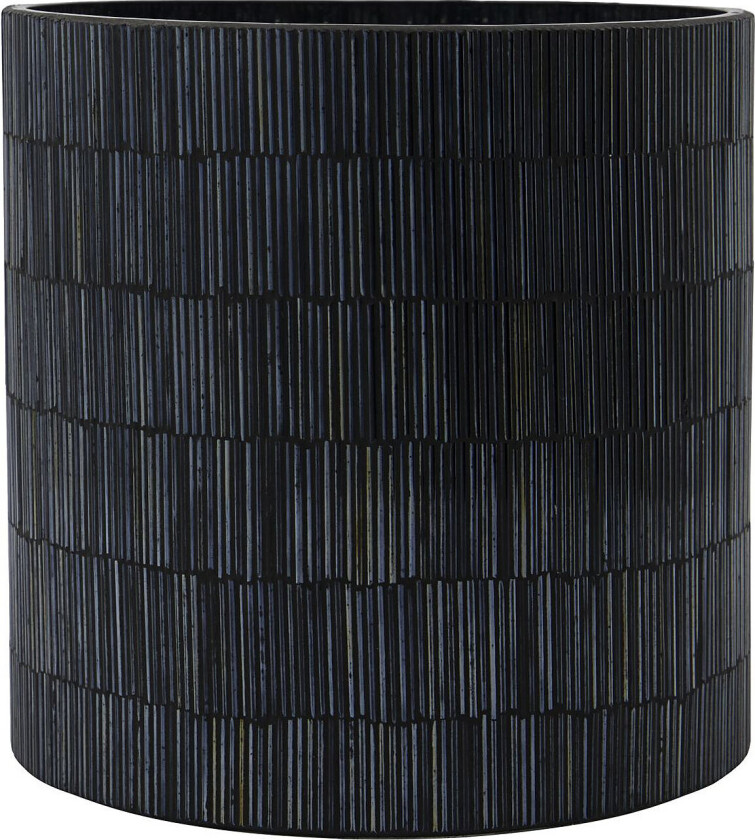 Tealight Holder, Gara, Black - Black - 16X15.5CM