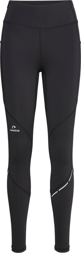 Nwlrace High Waist Pocket Tights W Sport Running-training Tights Black Newline