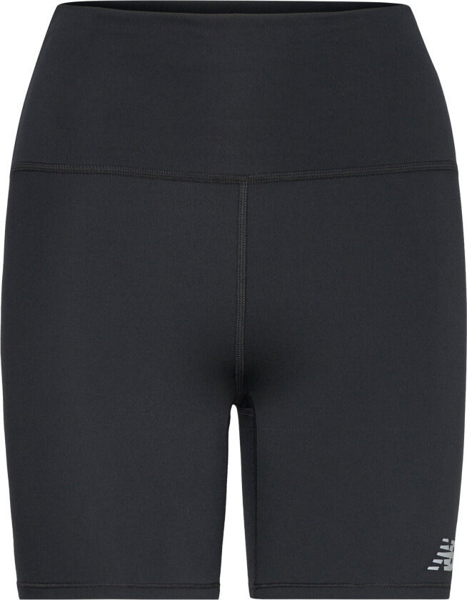 Nb Harmony High Rise Short 6" Sport Shorts Sport Shorts Black New Balance