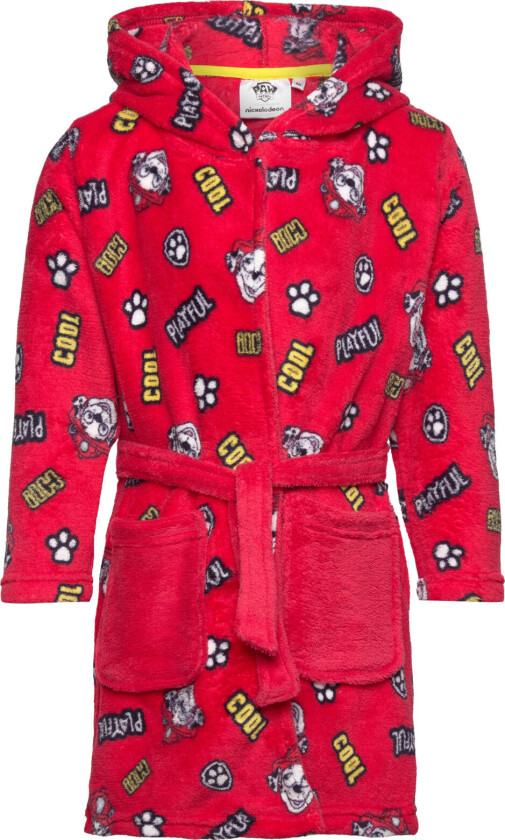 Nightdress Coral Morgenkåpe Badekåpe Red Paw Patrol