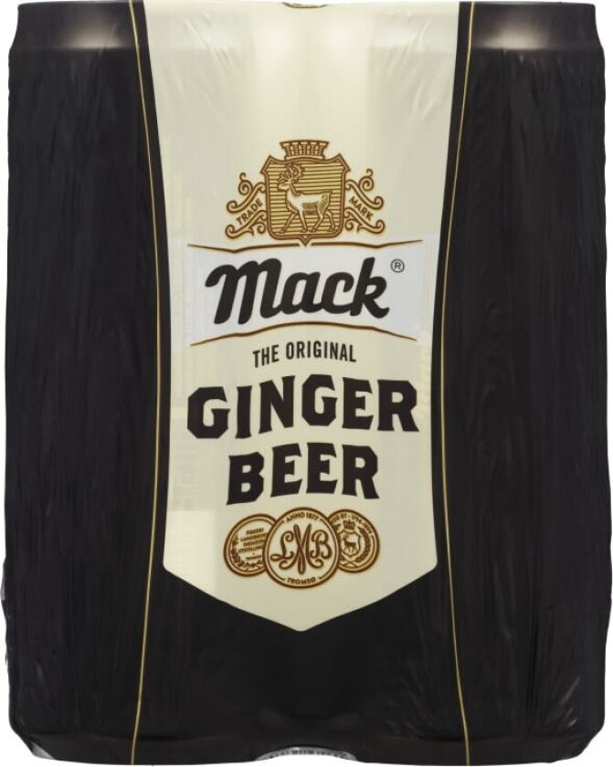 Mack Ginger Beer Original 0,33lx4 boks