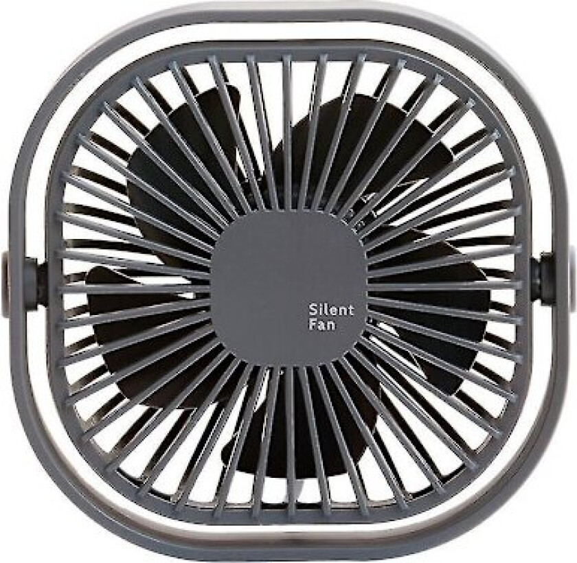 4 tommers USB-skrivebordsvifte, 3 hastigheter, bærbar bordvifte, liten kjølevifte, 360 roterbar, stille skrivebordsvifte