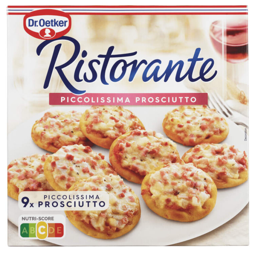 Dr. Oetker Ristorante Piccolissima Prosciutto 216g