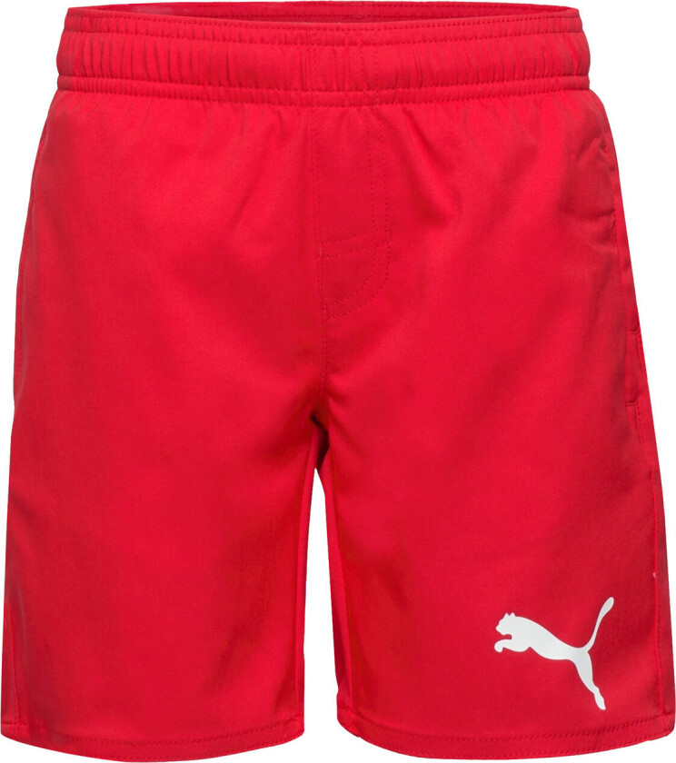 Boys Mid Shorts 1P Badeshorts Red