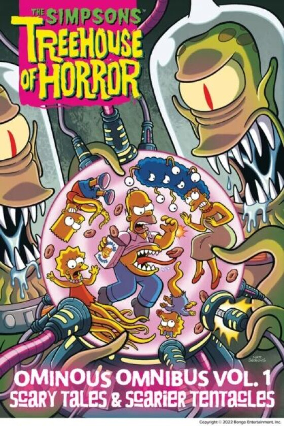 The Simpsons Treehouse of Horror Ominous Omnibus Vol. 1: Scary Tales & Scarier Tentacles av Matt Groening