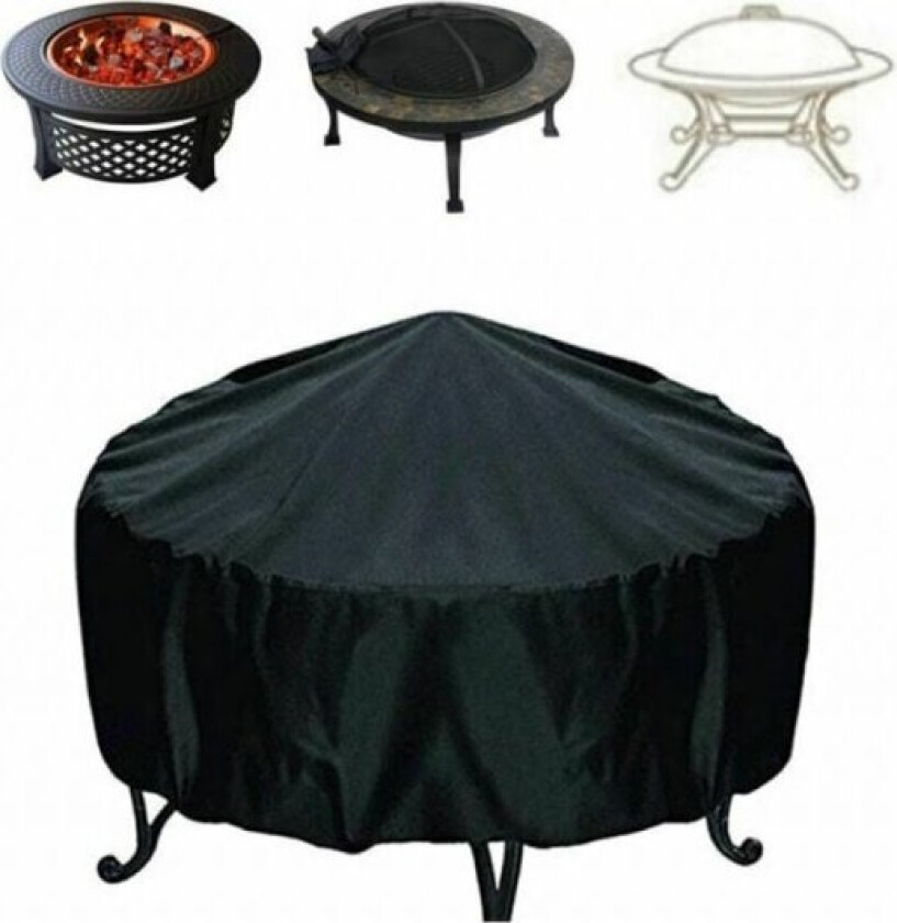 Rund grilltrekk, slitesterkt 210D Oxford gassgrilltrekk, vanntett