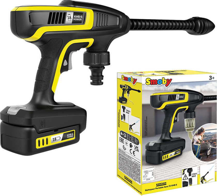 Kärcher Khb6 Pressure Washer Toys Role Play Toy Tools Yellow