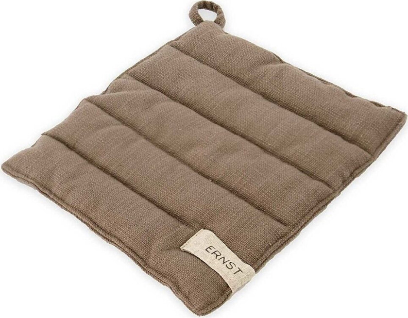 Potholder Home Textiles Kitchen Textiles Oven Mitts & Gloves Brown ERNST