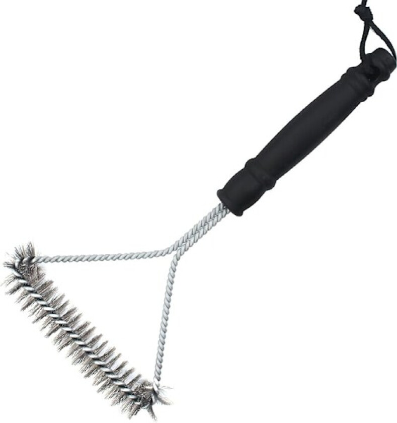 Grillbørste, Grillbørste Grilltilbehør Grillredskaper Rustfrie stålbørster, 360° Rengjøring Grillbørste, Rask og Effektiv