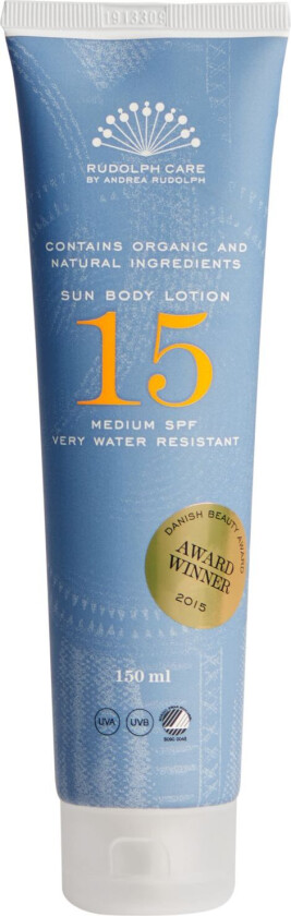 Sun Body Lotion Spf15 Solkrem Kropp Nude Rudolph Care