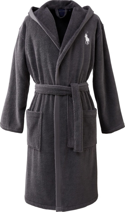 Player Bath Robe Morgenkåpe Black Ralph Lauren Home