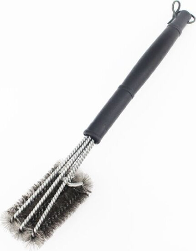 Grillbørste, grillrengjøring, grillbørste, rustfritt stål