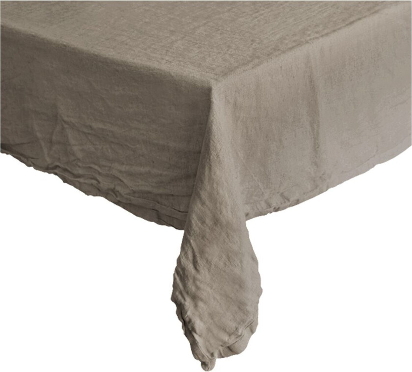 Dug-Hør Basic-Vasket - Beige - 142X270CM