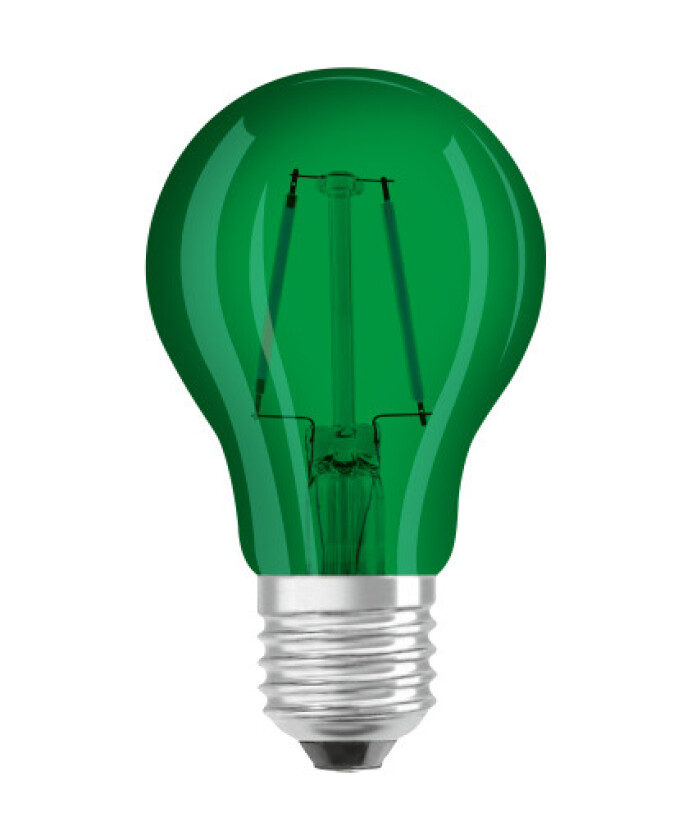 Osram Star Deco Standard LED 2,5W (15W) E27 grønn