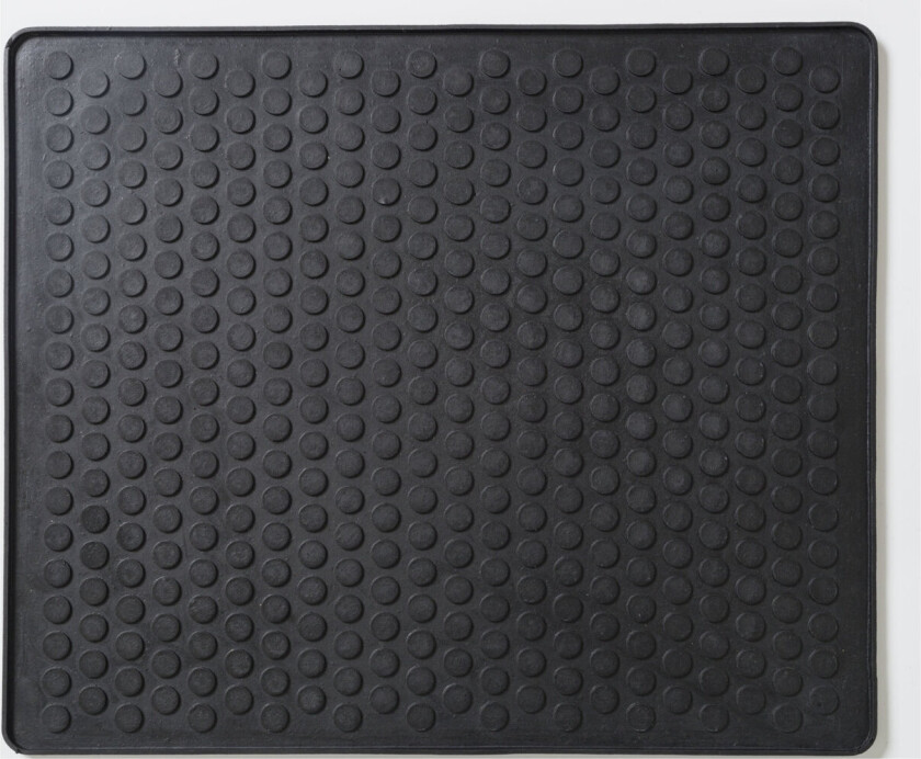 Rubber Mat For Metal Racks - Black - 26X31X0.3CM