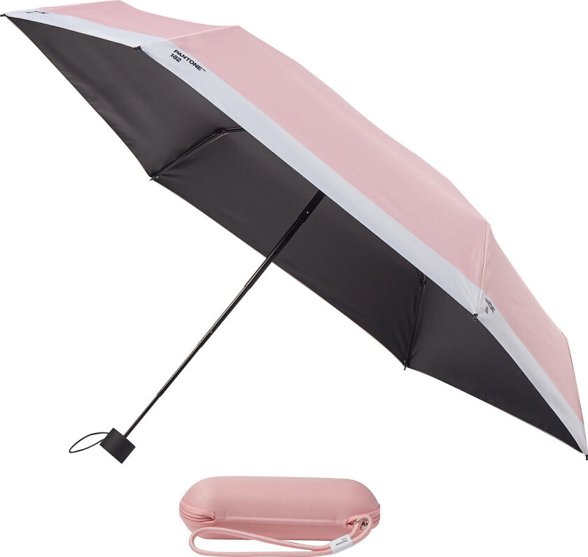 Umbrella Folding In Carry Case - Pink - 90 cm