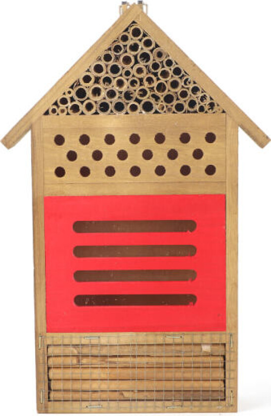 Wooden Insect Bee House Wood Bug Room Hotel Shelter Hage Decoration Reir Box